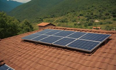 Solar energy concept - 747465513