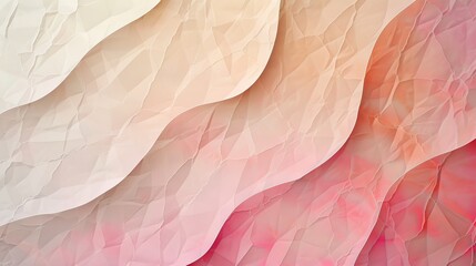 Abstract geometric gradient texture: soft background paper art for ads, products, cards, business...