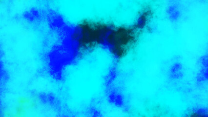 Watercolor blue background. Watercolor cloud texture.Blue watercolor space background. Illustration painting.