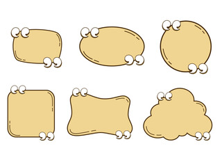 quote tag label border bubble for text word note or writings