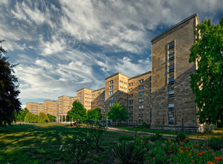 Goethe Universitätt, IG-Farben-Haus, Rückseite