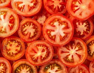 Tomaten scheiben als Hintergrund 