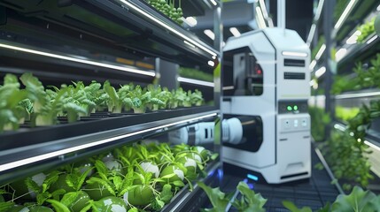 AI-Powered Robotics in Indoor Farming A High-Tech Approach to Vegetable Gardening