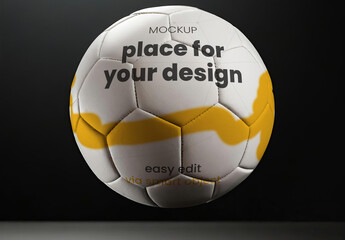 Soccer Football Ball Mockup 01