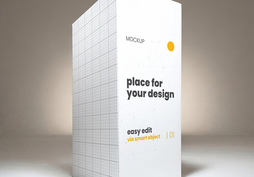 Tall Box Mockup 01