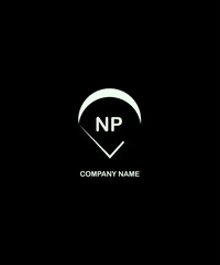 NP Letter Logo Design. Unique Attractive Creative Modern Initial NP Initial Based Letter Icon Logo © MDSAJON