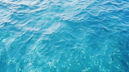 Obraz premium Background shot of aqua sea water surface