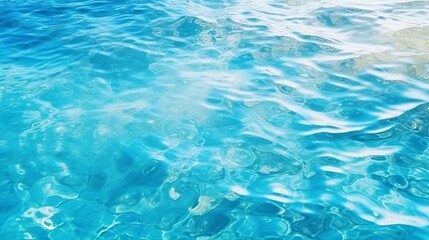 Obraz premium Background shot of aqua sea water surface