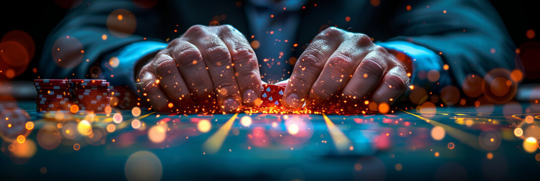 a sports bet gambling themed header image.generative ai