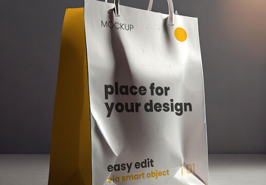 Paper Bag Mockup 02