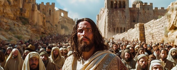 Jesus comes to Jerusalem as King