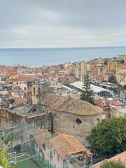 Fototapeta premium sea in italy panorama
