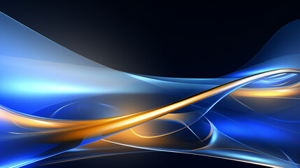 Obraz premium Abstract vibrant colors wavy flow 3d rendered illustration background scifi futuristic background