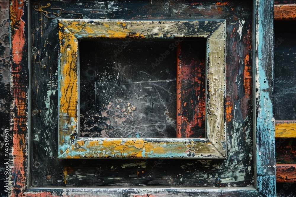 Poster detailed close-up of a window. perfect for architectural or interior design projects