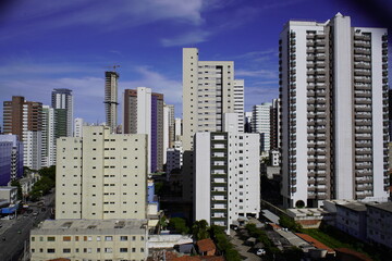Fototapeta na wymiar Fortaleza skyline, Mireles district. Brazil.