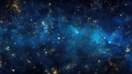A beautiful galaxy with blue and yellow hues, perfect for space-themed designs