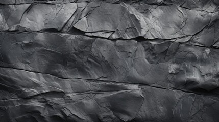 A black and white photo of a rugged rock face. Suitable for geological or outdoor themed projects