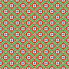 Multi color seamless abstract pattern. Background and backdrop. Multi Colored. Colorful ornamental design. Colored mosaic ornaments. Vector graphic illustration. EPS10.