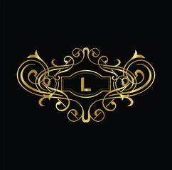 Creative Initial letter L logo design with modern business vector template. Creative isolated L monogram logo design