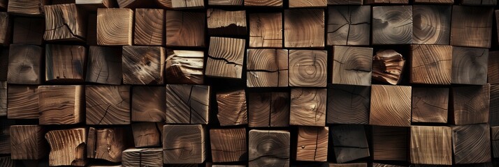 various types of hardwood beams background