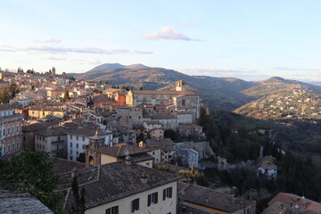 panorama su Perugia