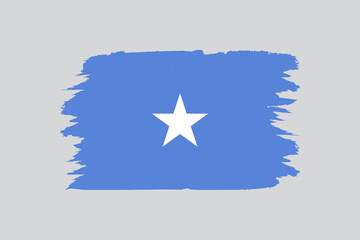 Official vector Somalia flag design