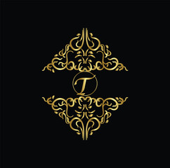 Creative Initial letter T logo design with modern business vector template. Creative isolated T monogram logo design
