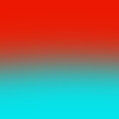 Obraz premium two colors abstract colorful background wallpaper, Red and Cyan Colour gradient background