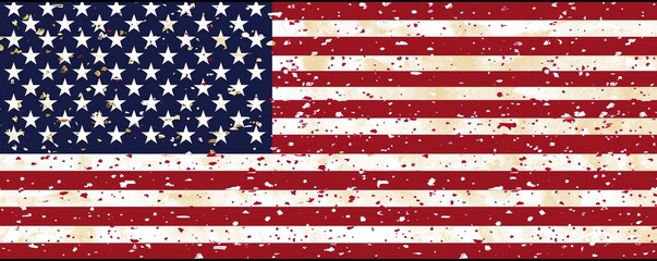 Fototapeta premium Flag of the United States.