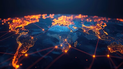 global map displaying workplace safety statistics and initiatives, emphasizing the worldwide commitment to creating safer work environments