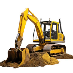 Machinery for land of real estate The Backhoe
