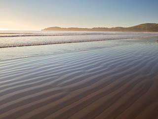 Sandstrand bei Hampden, Otago, Südinsel, Neuseeland, Ozeanien