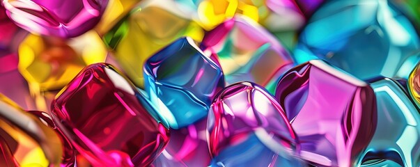 Colorful Glass, abstract wallpaper background