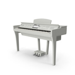 White Professional Digital Piano