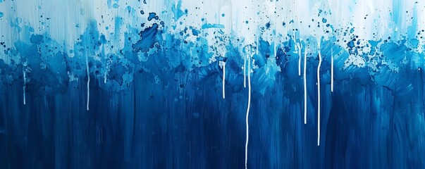blue background paint strokes. - obrazy, fototapety, plakaty