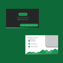 Creative and Professional Design this business card is perfect for your personal or business information The template is easily customizable, allowing you to create a professional-looking business 