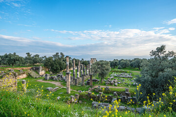 Scenic views from The Nysa on the Maeander which was an ancient city and bishopric of Asia Minor,...