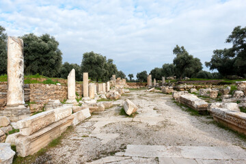 Scenic views from The Nysa on the Maeander which was an ancient city and bishopric of Asia Minor,...