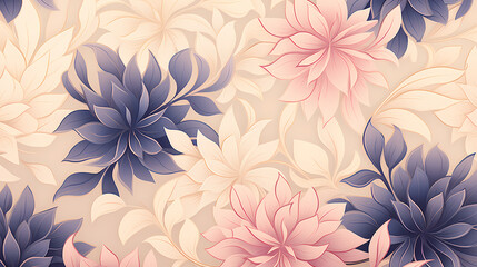 Warm, light leaf pattern embraces the beauty of the season