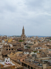 Palma seen from the top of the Cathedral