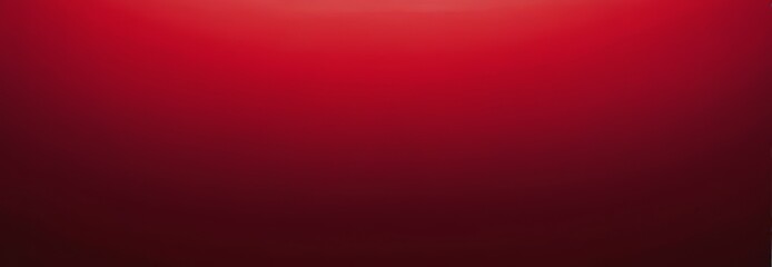 Clean Red Cherry color background. Soft Panoramic Gradient, for website design, advertising, banners or as a background for text.