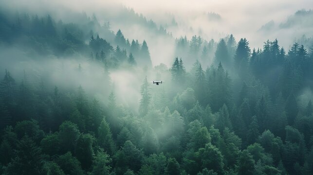 use of aerial drones