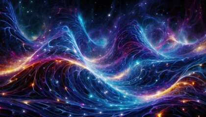 Obraz premium fractal background