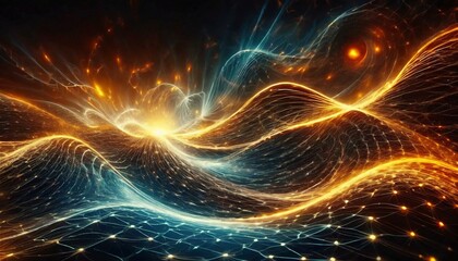 Obraz premium energy of fractal realms