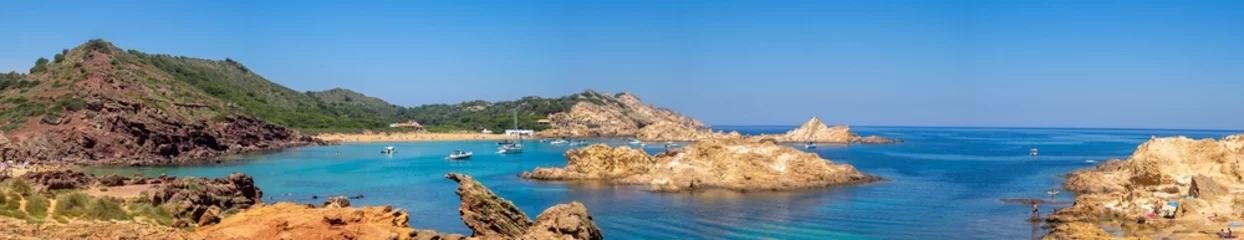Rollo Cala Pregonda, Insel Menorca, Spanien Cala Pregonda panorama, Menorca