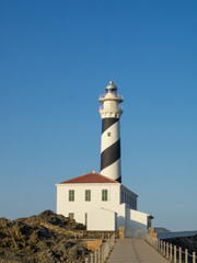 Fototapeta na wymiar Favaritx Lighthouse, Menorca
