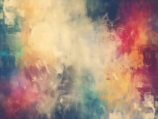 Textured abstract paint on canvas background grunge art wallpaper colorful wall pattern in vintage design paper old artistic brush strokes backdrop decorative retro