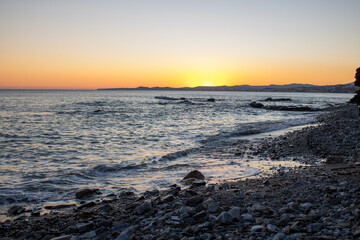 Atardecer en la Costa del Sol