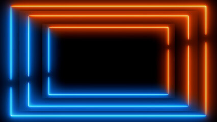 Neon frames background