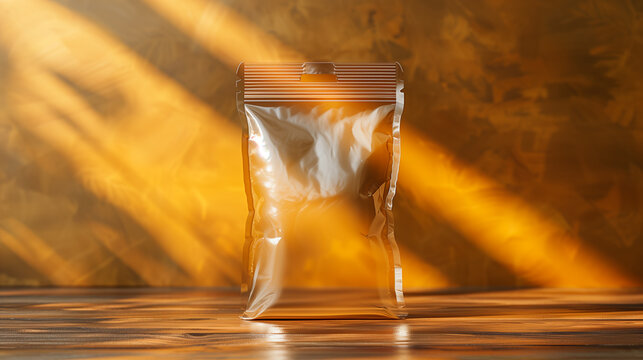empty polybag for packaging design